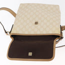 GUCCI GG Supreme Shoulder Bag PVC White Gold 223666 Auth ka1153-15