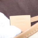 GUCCI GG Supreme Shoulder Bag PVC White Gold 223666 Auth ka1153-23