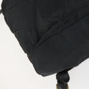 PRADA Backpack Nylon Black Gold Auth ka1154-17