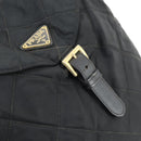 PRADA Backpack Nylon Black Gold Auth ka1154-20