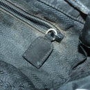 PRADA Backpack Nylon Black Gold Auth ka1154-25