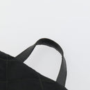 PRADA Backpack Nylon Black Gold Auth ka1154-14