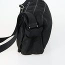 PRADA Shoulder Bag Nylon Black Silver Auth ka1156-3