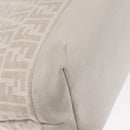 FENDI Zucca Canvas Tote Bag Beige Gold Auth ka1157-15