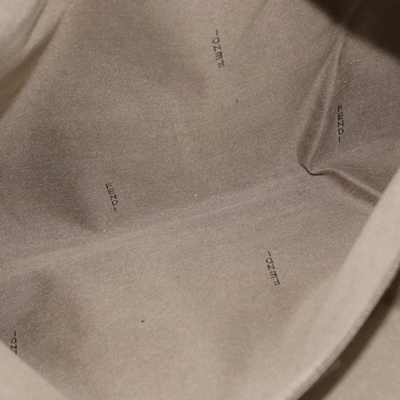 FENDI Zucca Canvas Tote Bag Beige Gold Auth ka1157