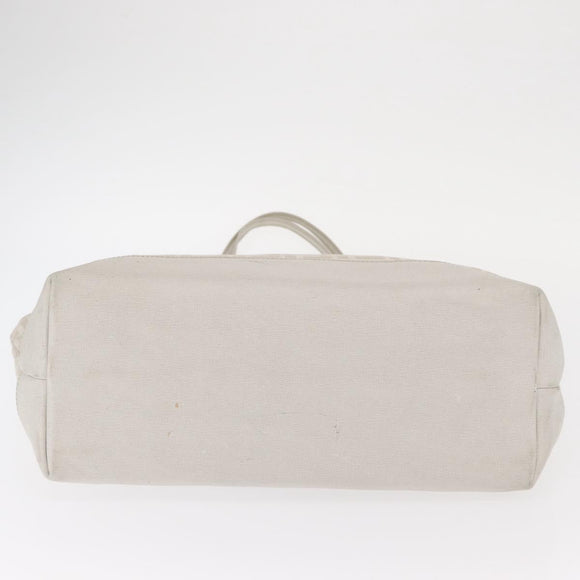 FENDI Zucca Canvas Tote Bag Beige Gold Auth ka1157