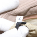 PRADA Hand Bag Leather 2way Beige Gold Auth ka1158-27