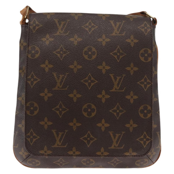 LOUIS VUITTON Monogram Musette Salsa Long Shoulder Bag M51387 LV Auth ka1159