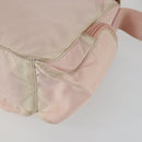 PRADA Shoulder Bag Nylon Pink Silver Auth ka1160-16