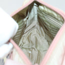 PRADA Shoulder Bag Nylon Pink Silver Auth ka1160-20