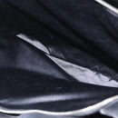 PRADA Hand Bag Leather Black Silver Auth ka1162-24