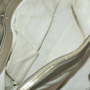 GUCCI Bamboo Hand Bag Leather 2way Beige Gold 323660 Auth ka1163-17