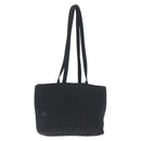 Christian Dior Shoulder Bag Nylon Black Gold Auth ka1164-1