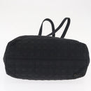 Christian Dior Shoulder Bag Nylon Black Gold Auth ka1164-6