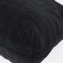 Christian Dior Shoulder Bag Nylon Black Gold Auth ka1164-14