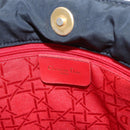 Christian Dior Shoulder Bag Nylon Black Gold Auth ka1164-17