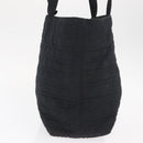 Christian Dior Shoulder Bag Nylon Black Gold Auth ka1164-4