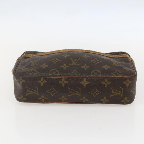 LOUIS VUITTON Monogram Clutch Bag 2 Set LV Auth ka1165