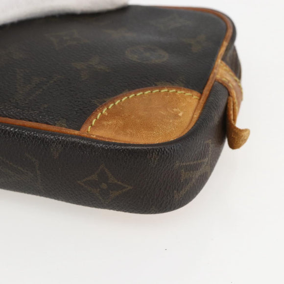 LOUIS VUITTON Monogram Clutch Bag 2 Set LV Auth ka1165