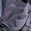 CHANEL Hand Bag Canvas Black Silver CC Auth ka1166-24