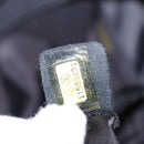 CHANEL Hand Bag Canvas Black Silver CC Auth ka1166-11