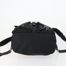 PRADA Backpack Nylon Black Silver Auth ka1167-11