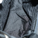 PRADA Backpack Nylon Black Silver Auth ka1167-19