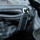 PRADA Backpack Nylon Black Silver Auth ka1167-23