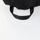 PRADA Backpack Nylon Black Silver Auth ka1167-7