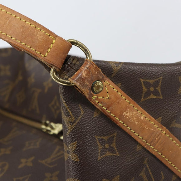 LOUIS VUITTON Monogram Sharon Stone Amphor Three Bag M47275 LV Auth ka1177