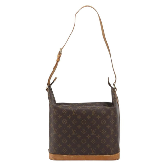 LOUIS VUITTON Monogram Sharon Stone Amphor Three Bag M47275 LV Auth ka1177
