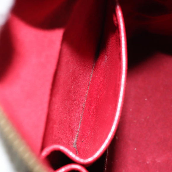 LOUIS VUITTON Monogram Sharon Stone Amphor Three Bag M47275 LV Auth ka1177