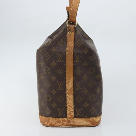 LOUIS VUITTON Monogram Sharon Stone Amphor Three Bag M47275 LV Auth ka1177