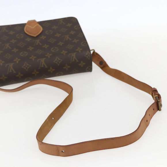 LOUIS VUITTON Monogram Cartouchiere GM Shoulder Bag M51252 LV Auth ka1179