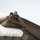 GUCCI GG Supreme Web Sherry Line Shoulder Bag PVC Beige 39 02 026 Auth ka1189-10