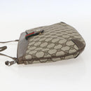 GUCCI GG Supreme Web Sherry Line Shoulder Bag PVC Beige 39 02 026 Auth ka1189-3