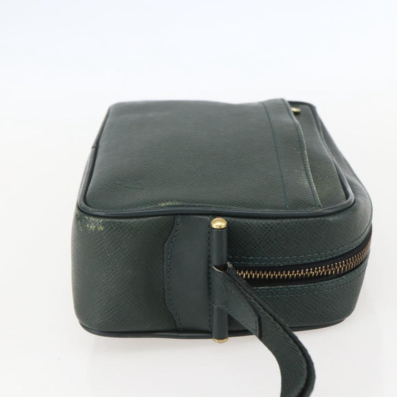 LOUIS VUITTON Taiga Karga Clutch Bag Epicea M30814 LV Auth ka1191