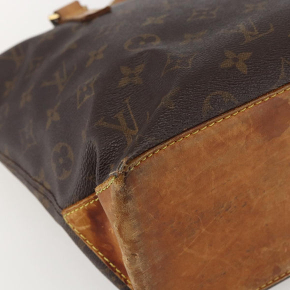 LOUIS VUITTON Monogram Cabas Piano Tote Bag M51148 LV Auth ka1194