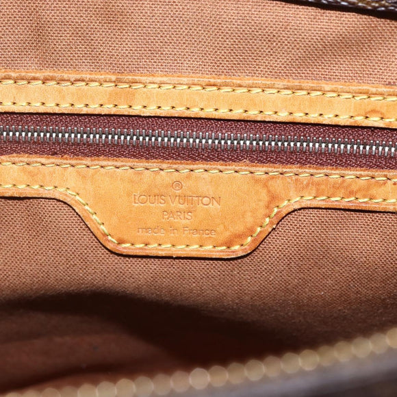 LOUIS VUITTON Monogram Cabas Piano Tote Bag M51148 LV Auth ka1194