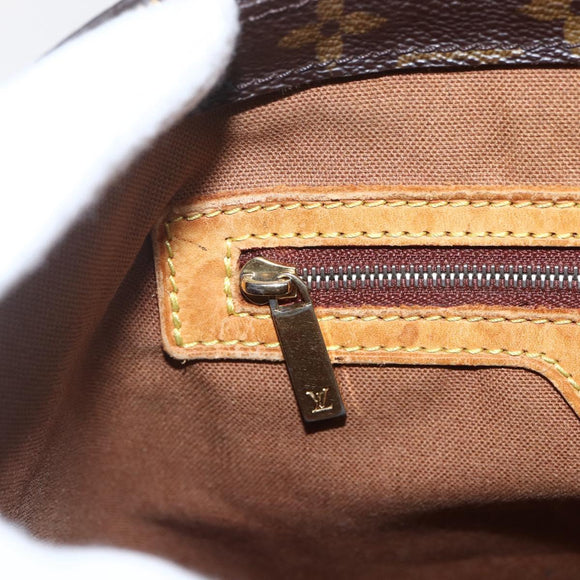 LOUIS VUITTON Monogram Cabas Piano Tote Bag M51148 LV Auth ka1194