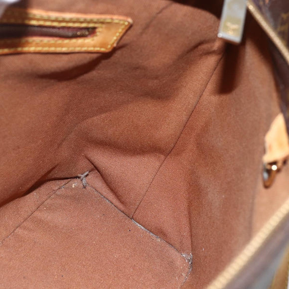 LOUIS VUITTON Monogram Cabas Piano Tote Bag M51148 LV Auth ka1194