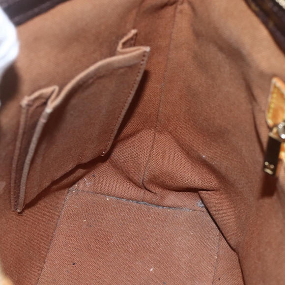 LOUIS VUITTON Monogram Cabas Piano Tote Bag M51148 LV Auth ka1194