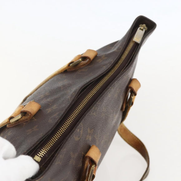 LOUIS VUITTON Monogram Cabas Piano Tote Bag M51148 LV Auth ka1194