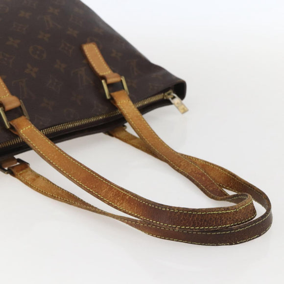 LOUIS VUITTON Monogram Cabas Piano Tote Bag M51148 LV Auth ka1194