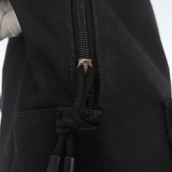 VALENTINO Backpack Nylon Black Auth ka1198