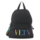 VALENTINO Backpack Nylon Black Auth ka1198-13