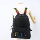 VALENTINO Backpack Nylon Black Auth ka1198-23