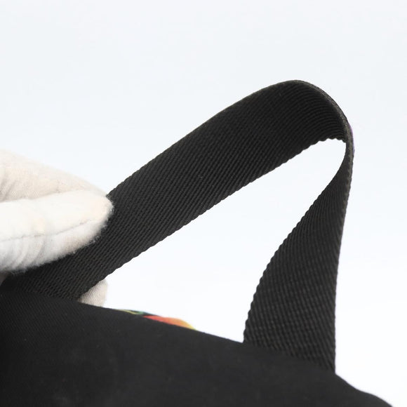 VALENTINO Backpack Nylon Black Auth ka1198