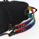 VALENTINO Backpack Nylon Black Auth ka1198-8