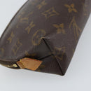 LOUIS VUITTON Monogram Pochette Cosmetic PM Pouch M43998 LV Auth ka1199-16